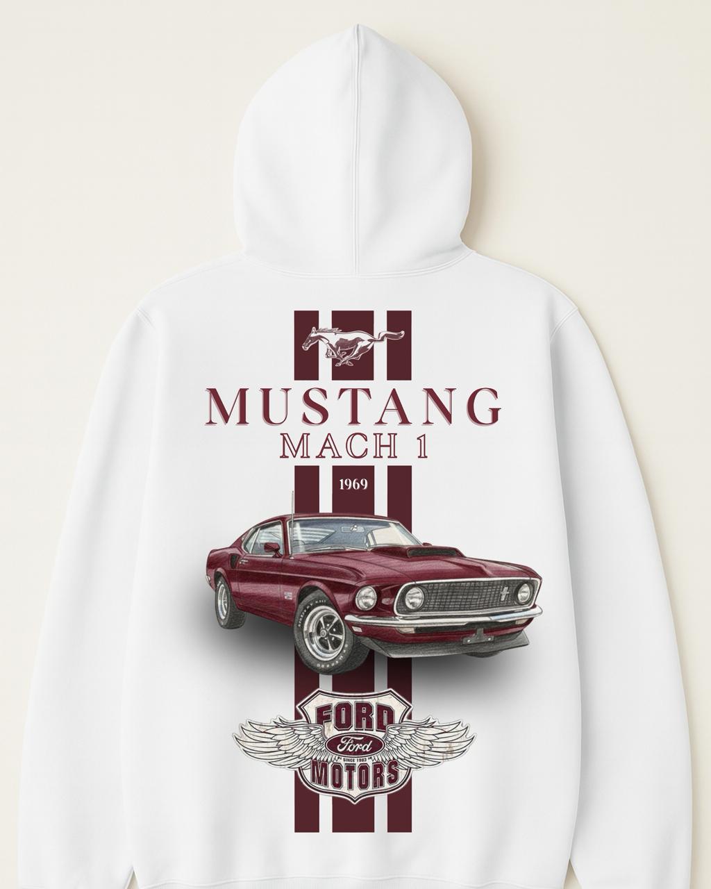 VintageDrive ’69 Mach 1 Muscle Hoodie